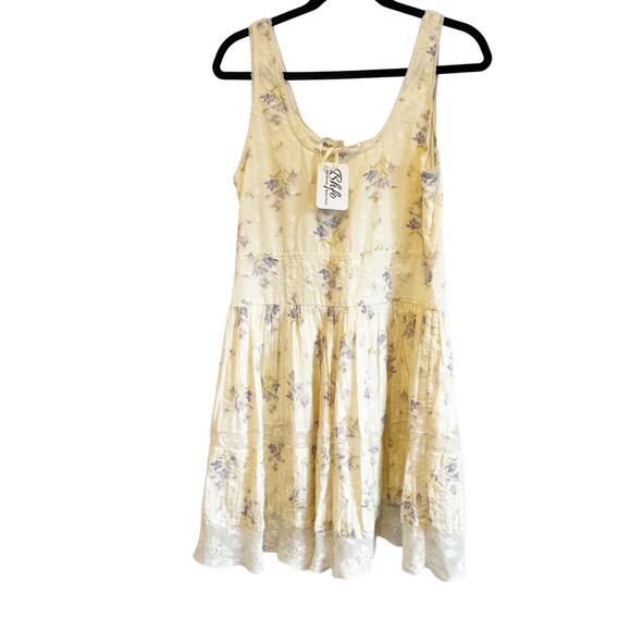 LoveShackFancy Women's Ceronne Mini Dress Sleeveless White Size 10 NWT - Picture 12 of 12